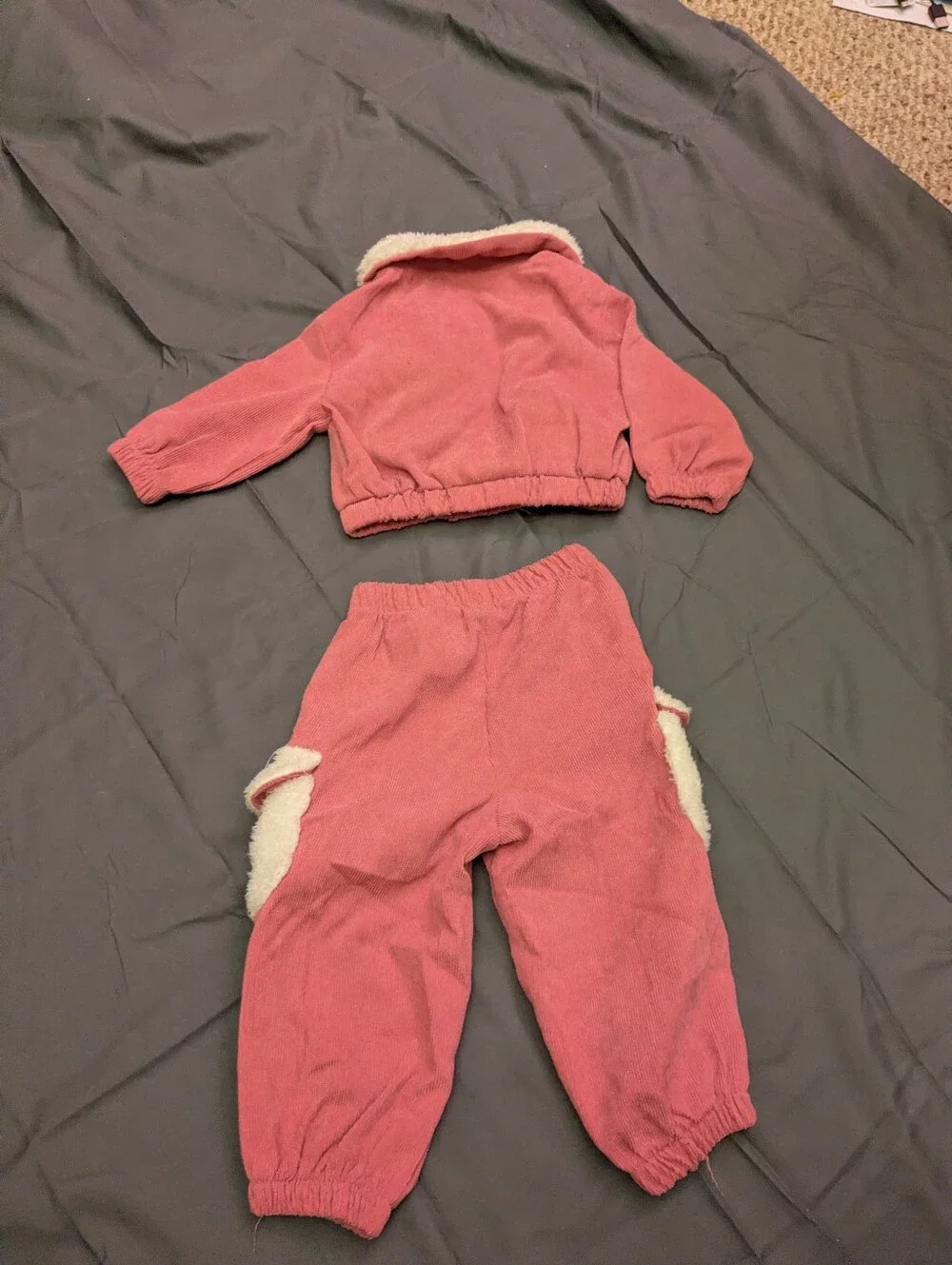 pink winter set